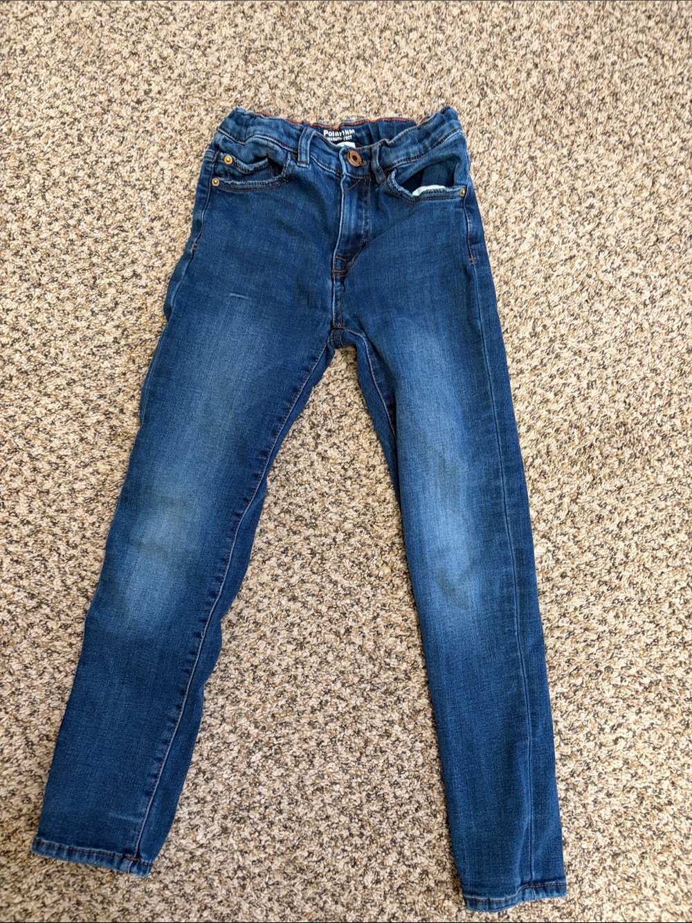 Zara Boys Dark Blue Slim Jeans